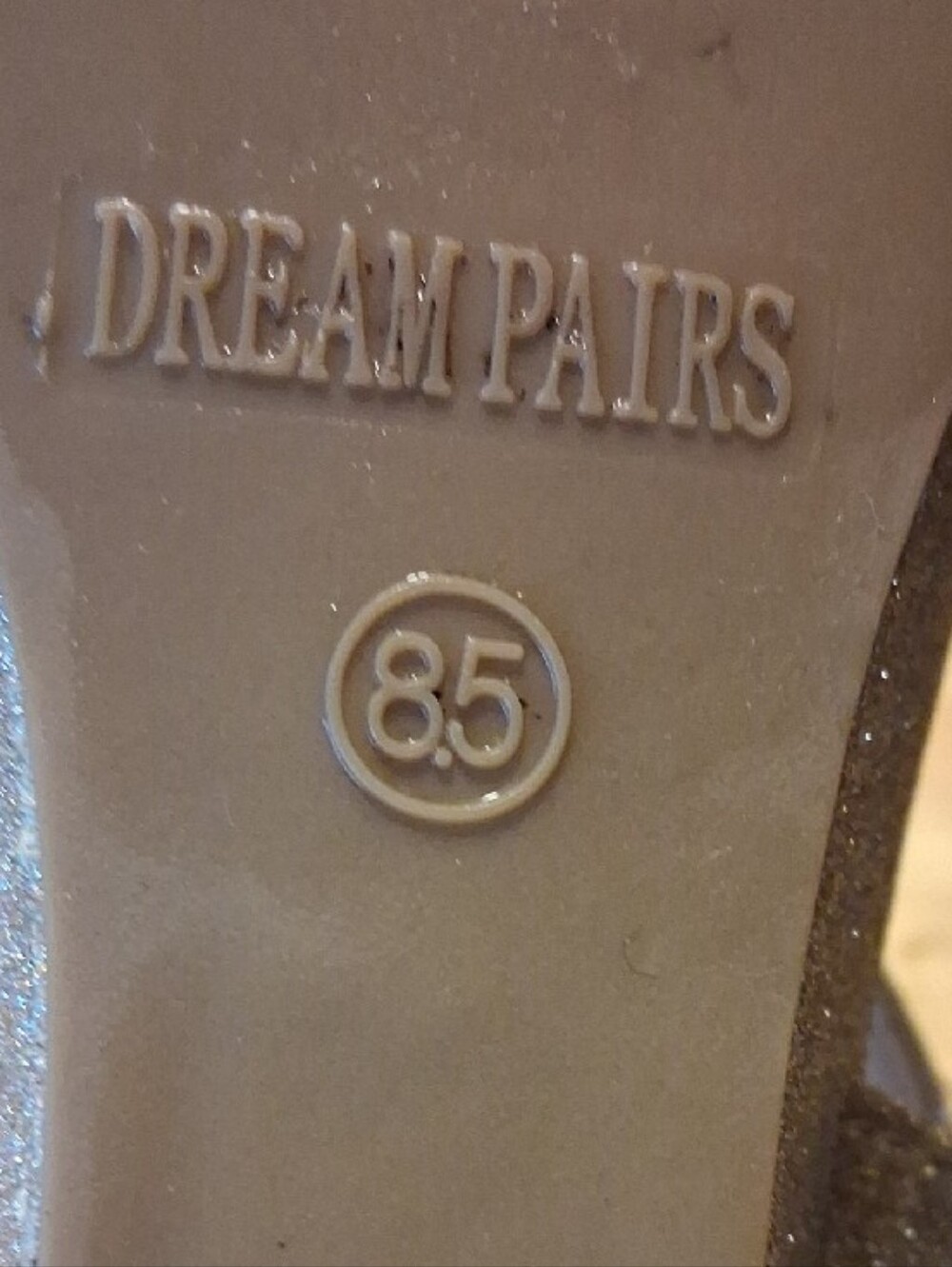 Dream Pairs Glitter Strappy Sandals — Gold - Picture 7 of 13